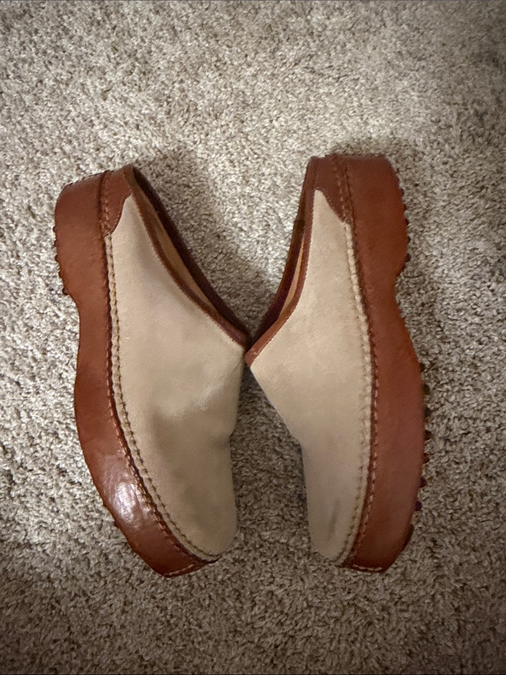 COLE HAAN leather mule clogs size 8.5 - Picture 2 of 8